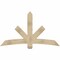 Ekena Millwork Alberta Rough Sawn Timber Gable Bracket, Douglas Fir, 72"W x 42"H x 4"D x 6"F, 14/12 Pitch GBW072X42X0406ALB00RDF - alternate 1